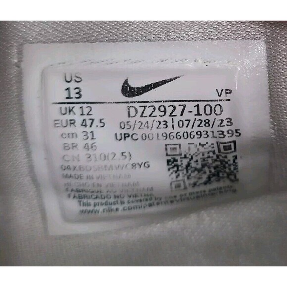 Nike KD 16 TB White Black Basketball Shoes Mens Kevin Durant DZ2927-100 US Sz 13 main image 11